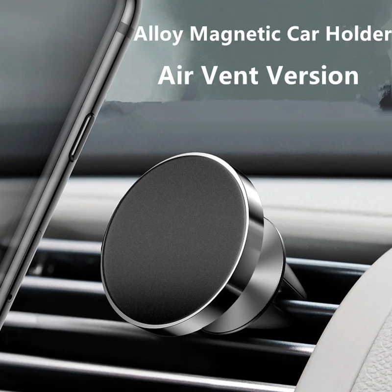 

Magnetic Air Vent Mount Phone Holder Universal Mobile Smartphone Stand Magnet in Car for Xiaomi Redmi 4X Note 5
