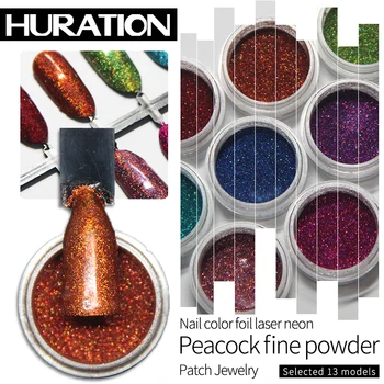 

Huration New Nails Glitter 1G Gel Polish Soak Off Starry Manicure Nail Art Powder Decorations UV LED Hybrid Gel Varnishes Primer