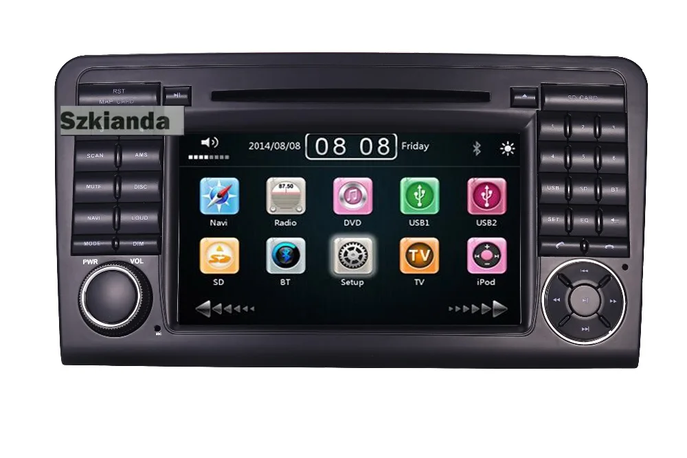 Best 7 inch Touch Screen 2 din car dvd player for Mercedes Benz ML GL CLASS W164 ML350 ML500 GL320 3G Steering wheel Control Free Map 0 Best 7 inch Touch Screen 2 din car dvd player for Mercedes Benz ML GL CLASS W164 ML350 ML500 GL320 3G Steering wheel Control Free Map 0