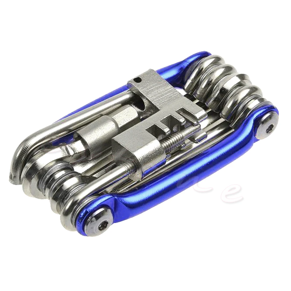 buy 1Pc 11 In 1 Multi function Bike Bicycle Wrench Chain Cutter Repair Tools Kit