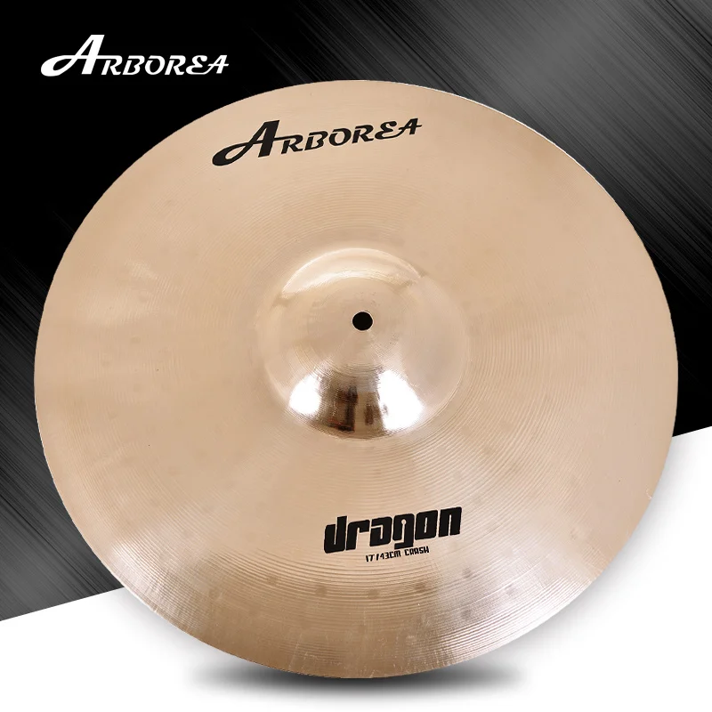 Arborea Cymbals Dragon Series B20 17 ''Crash 100% ручная работа для поп и рок|Гонг цимбалы| |