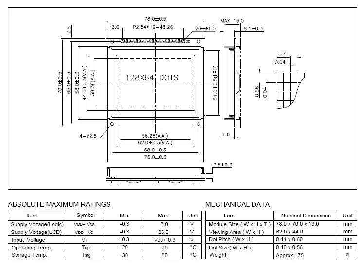 128X64 жидкокристаллический дисплей T6963C или UCI6963 LG128644 СИНИЙ 78x70 см WG12864D LM12864T AG12864D высокого качества применяется к мощности оборудование
