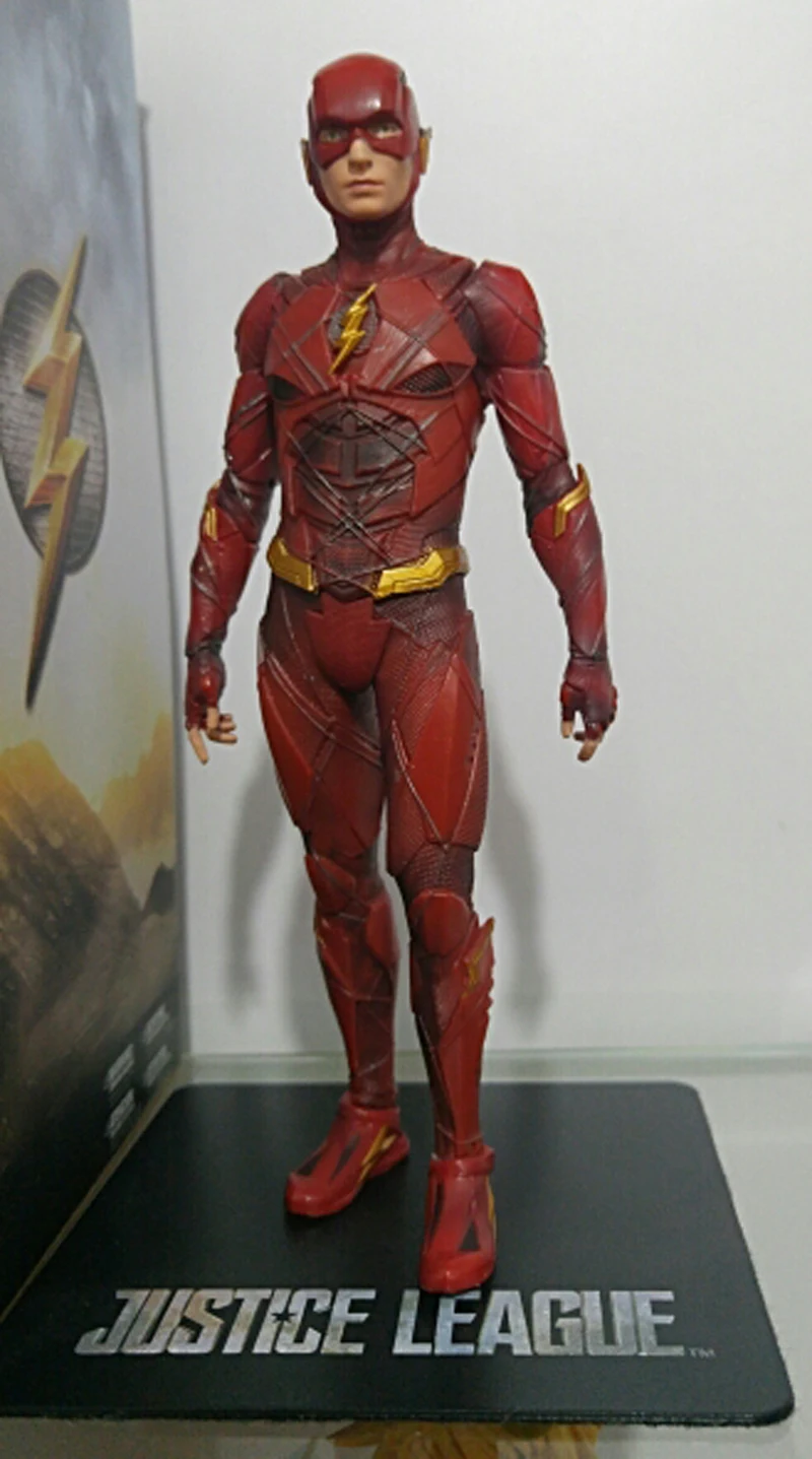 7inch 18cm ARTFX STATUE Justice League Aquaman Cyborg Superman Batman Wonder Woman Flash 1 10 Scale Action Figure Toy Doll (33)