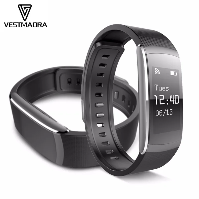 VESTMADRA I6 PRO Smart Wristband Heart Rate Monitor IP67 Smart Bracelet Fitness Tracker for Andriod 4