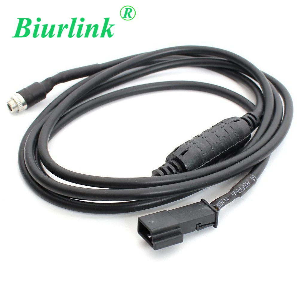 heelal viering beschaving Biurlink 3 Pin 3.5mm Cable Adapter Aux Audio For Bmw E39 E46 E53 X5 16:9 Cd  Player Navi 3pin Cd Changer Jack Plug - Cables, Adapters & Sockets -  AliExpress