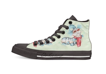 

Labyrinth Worm Casual High Top Canvas shoes sneakers For Drop shipping