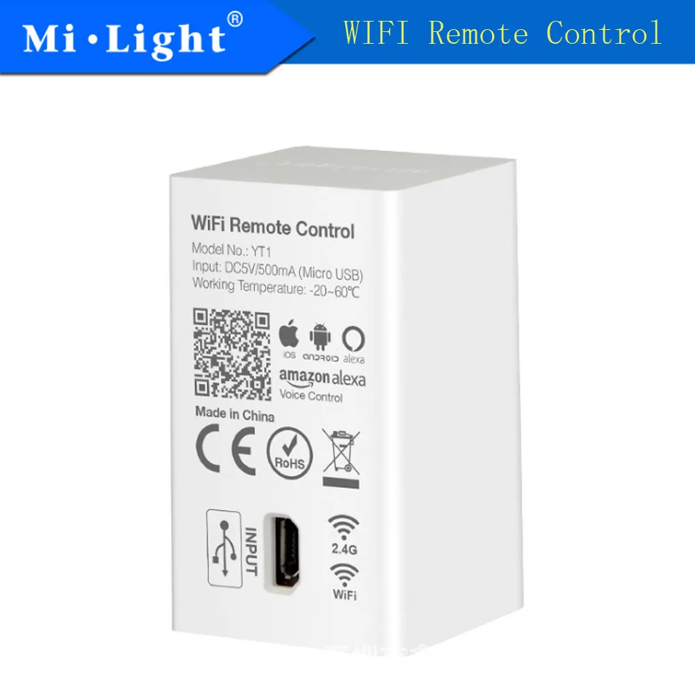 Milight YT1 Wifi Пульт дистанционного управления 2 4 ГГц РФ Серия продукта смартфон