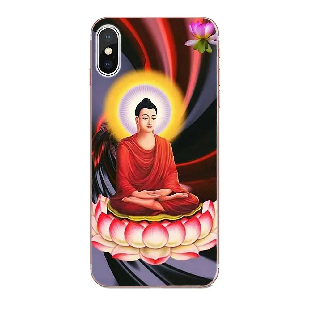 Diy Роскошный Высокий протектор на конце мягкий чехол для телефона Будда Apple iPhone 4 4S