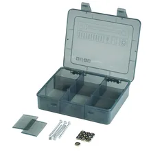 1 предмет в комплекте! Портативный ящик для ювелирных инструментов Мульти-посылка, съемные детали, винтовые шарики, органайзер, пластиковый чехол, коробка для хранения игрушек