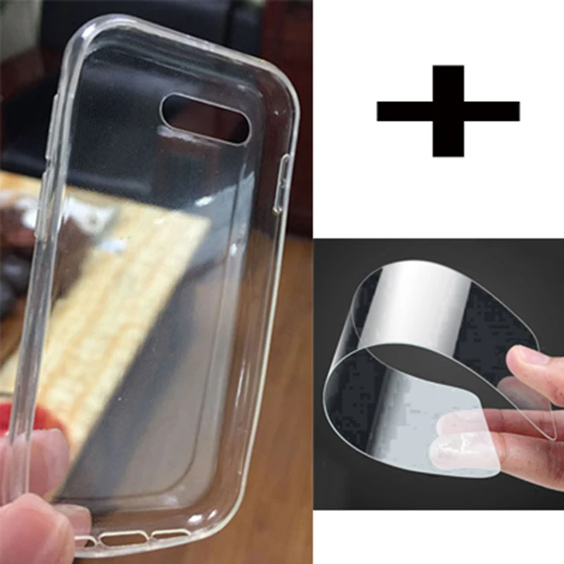 

For Soyes 7S case Soft cases For Soyes7S mini phone cover skin For Soyes 7S HD touch screen protector film For Soyes 7 S