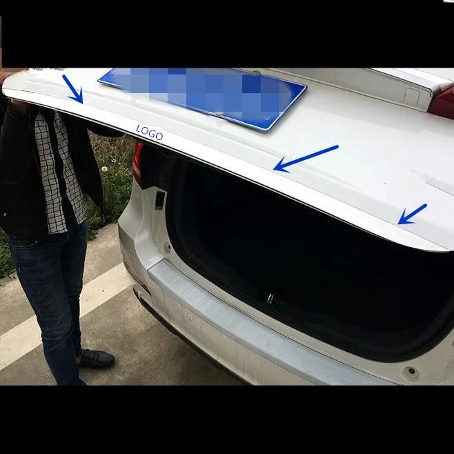 Декорированные двери багажника из нержавеющей стали молдинги для Great Wall Haval Hover H2