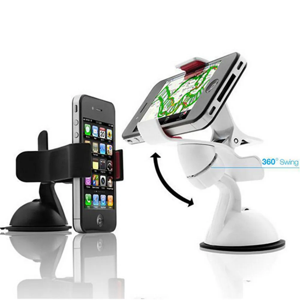 

phone holder stand car phonestand phoneholder 2PCS Universal Car Windshield Mount Holder For All Models Of Cell Phones z75