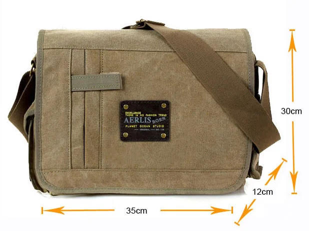 canvas messenger bag purse