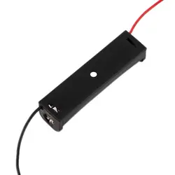 Горячая 2018 Пластик Батарея чехол для хранения Box держатель для 1-AAA Батарея с 6 ''кабель высокого качества Супер предложения