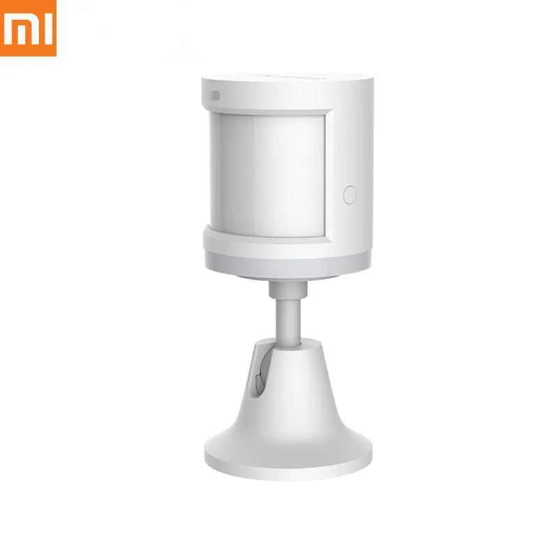 Умный датчик движения тела Xiaomi Mijia Aqara беспроводной держатель ZigBee подключение