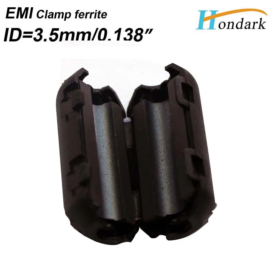 

Inner 3.5mm 0.14''cable wires clamp NOISE CANCEL ferrite core EMI filter ferrite ring RF choke ferrite bead,100pcs/lot