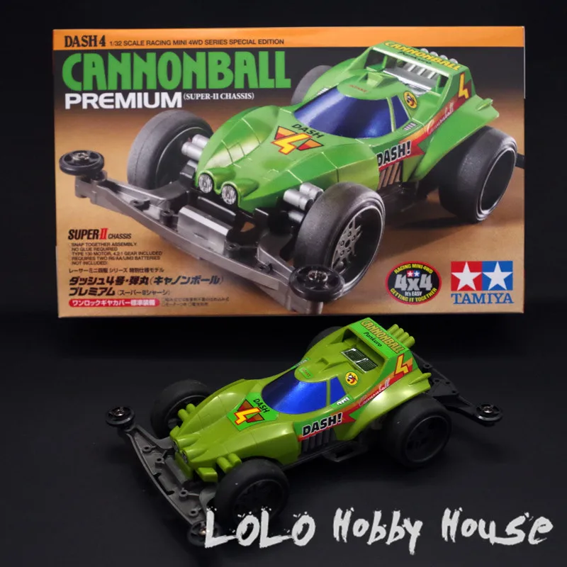 

DIY TAMIYA 4WD Car Model DASH4 CANNONBALL 95225