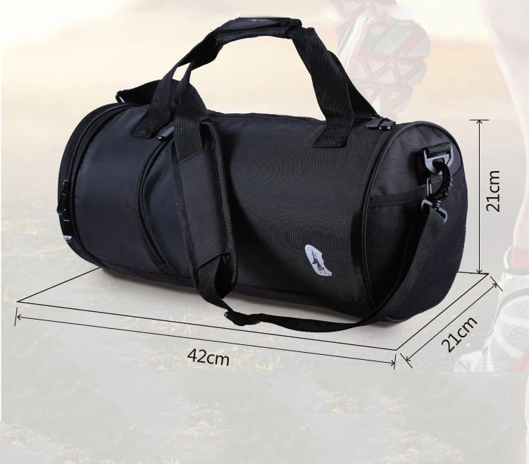 K& D новые Для мужчин спортивная сумка Для женщин Фитнес Водонепроницаемый Открытый сумки путешествия сухого и мокрого отдельное пространство Чемодан сумка на плечо