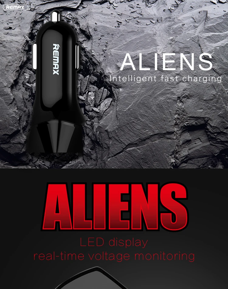 REMAX Alien Car Charger_01
