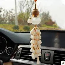 Автомобилей для укладки Интимные аксессуары автомобилей с высокой Класс Стекло висит ювелирные изделия Тыква заполнены духи автомобиль Jushi для фокусировки kia