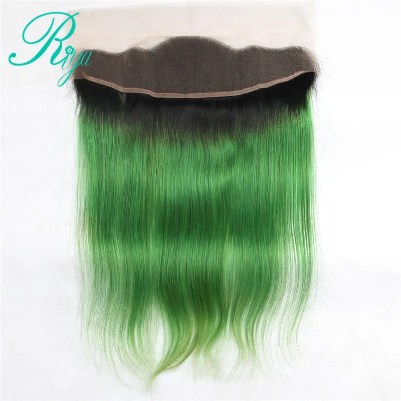 1B Emerald Green lace frontal closure (5)