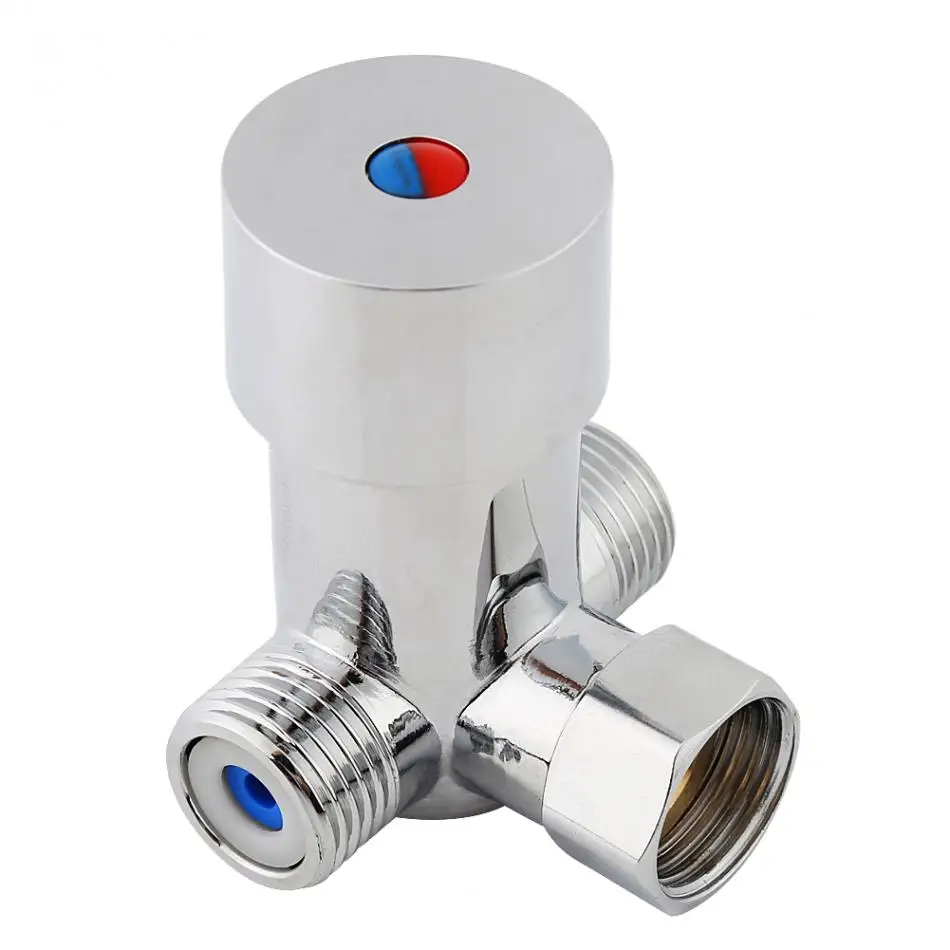 G1/2 горячая холодная вода смесительный клапан термостатический смеситель контроль температуры для автоматического крана