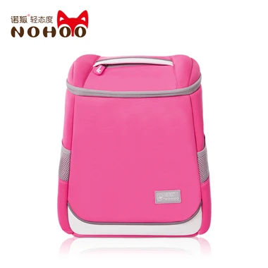 NOHOO школьная сумка для девочек высокого качества подростковый студенческий рюкзак для подростков водонепроницаемый Новинка - Цвет: Pink