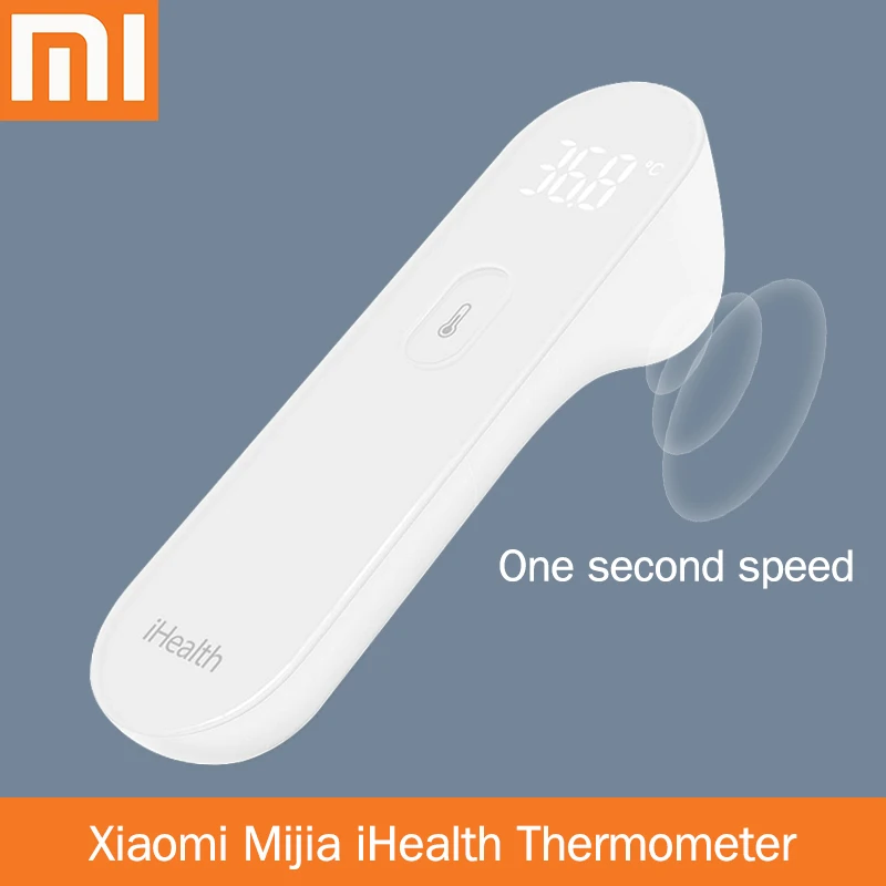

Original Xiaomi Mijia iHealth Thermometer LED Shown Fever Infrared Accurate Digital Clinical Thermometer Non Contact Measurement