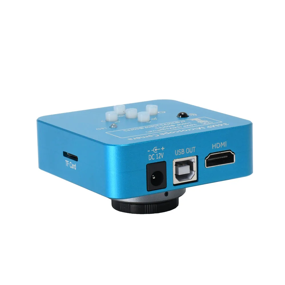 34MP 2K 1080P 60FPS HDMI USB промышленный электронный цифровой видео паяльный микроскоп камера лупа для телефона PCBTHT Reparing