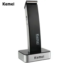 kemei KM-619 rechargeable hair clipper electric trimmer machine barber cutting trimmer Haircut Set Cordless Black