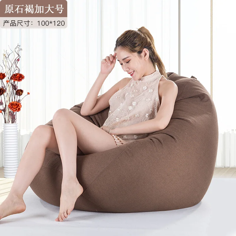 Beanbag ленивый стул диван гостиная Досуг татами сумка с Тоторо одно тканевое Кресло-мешок диван Многофункциональный портативный комфорт диваны - Цвет: L