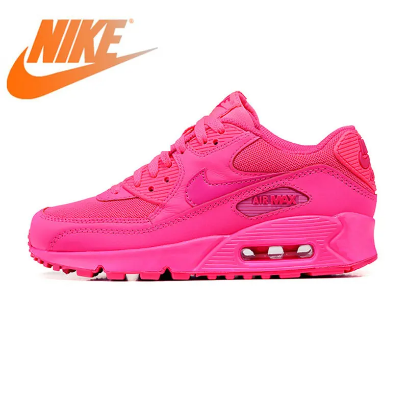 

Original Authentic Nike AIR MAX 90 ESSENTIAL Women's Running Shoes Breathable Outdoor Sneakers Non-slip Lace-Up 2019 New 881105