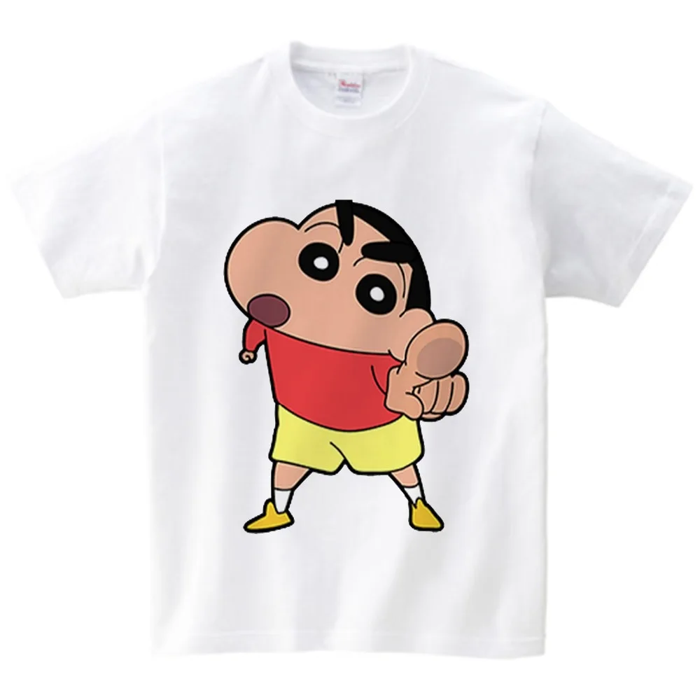 

Crayon Shin-chan Clothing Japan Anime Children T Shirt Crayon Shin Chan T Shirts Kids Clothes Brand for Boy and Girl 2-12Yeas