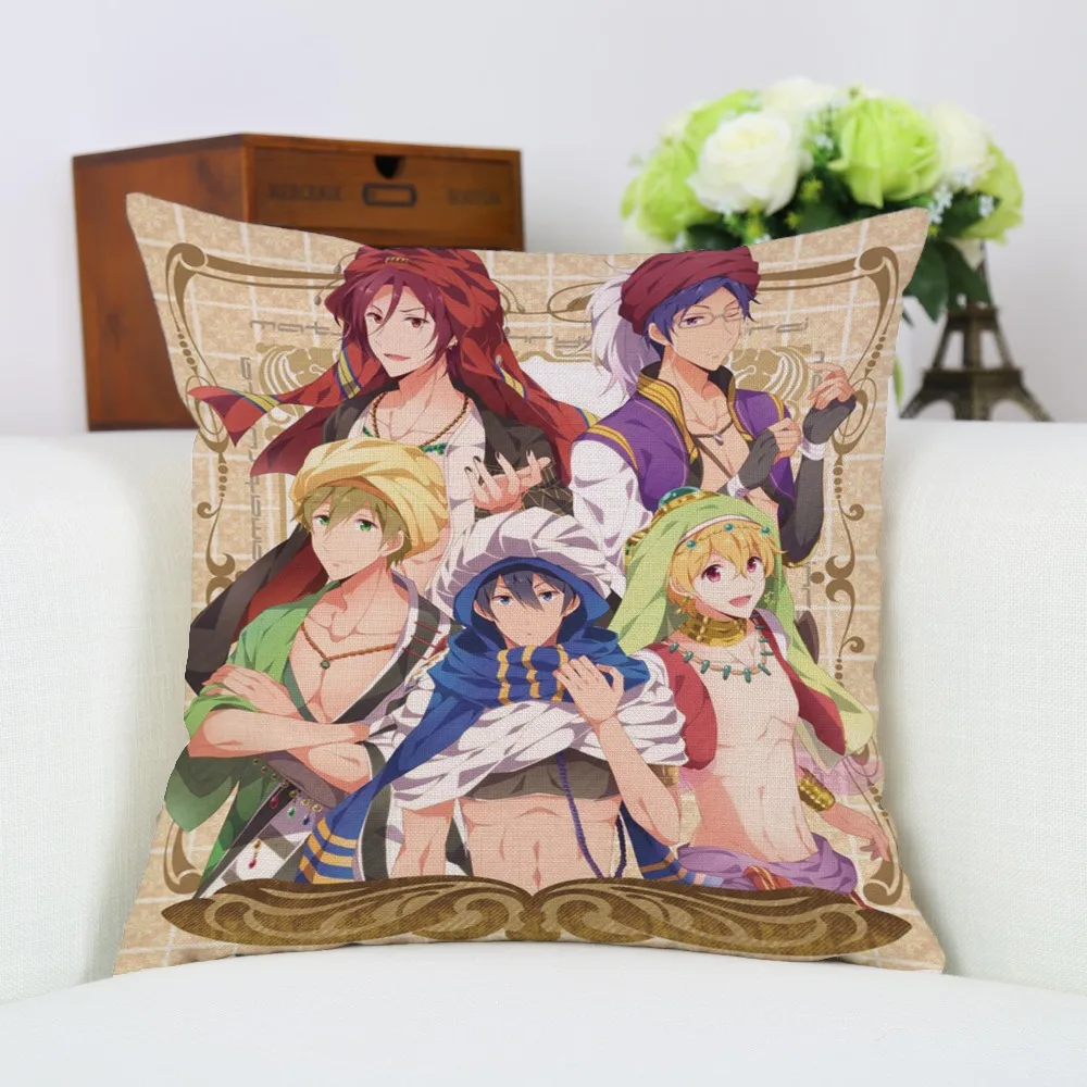 Аниме бесплатно плавающий клуб Iwatobi Haruka Makoto Rin Nagisa наволочка Подушка Дораэмон