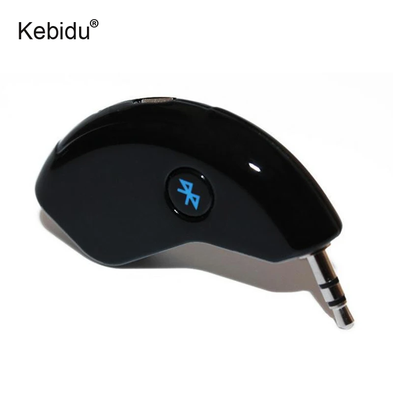 

kebidu Mini Bluetooth Car Kit Bluetooth Receiver Hands-free AUX Output Adapter For Music and Mobile Phone car electronics