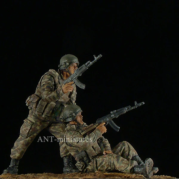 1/35 офицерами Spetsnaz из FSB. Русский набор солдат смолы GK Современная военная тема без