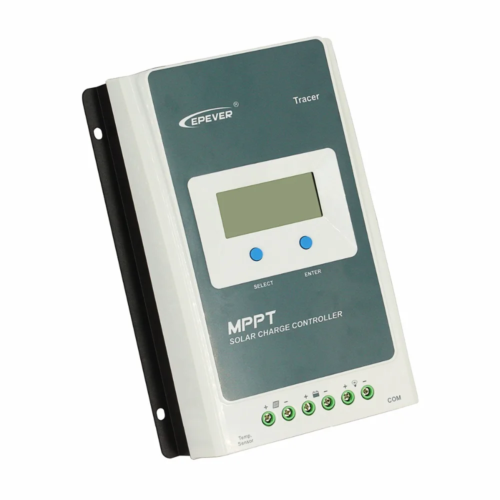 Контроллер Заряда MPPT Tracer 30A 12 В 24 в регулятор солнечной панели для макс. 100 в входные солнечные батареи EPSolar трекер MPPT 3210AN lcd