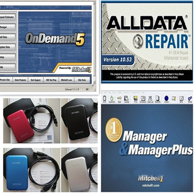 2017 auto data software alldata v10.53 with mitchell on demand 2015 new