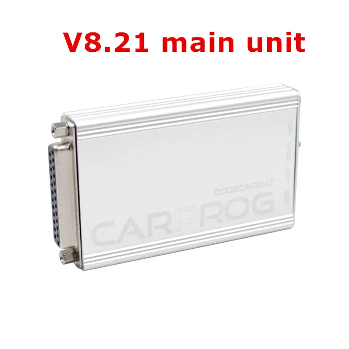 Высоко Качественный программатор Carprog V10.0.5 V8.21 V10.93 автомобиля Prog ЭБУ чип-тюнинга Инструменты для ремонта автомобилей Carprog 10,05 со всеми 21 элементами адаптеров - Цвет: Красный