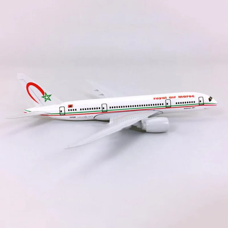 14 см 1:400 Boeing B787-800 модель Royal Air Moroccan Airlines W база Airbus металлический сплав самолет коллекция дисплей детская игрушка