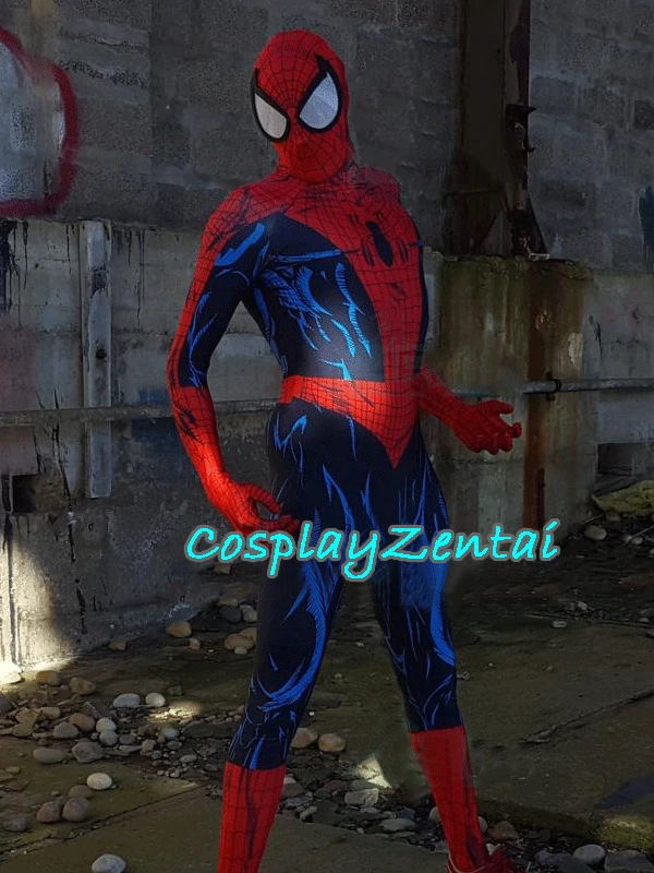 

Todd McFarlan Spider-Man Costume 3D Print Spiderman Superhero Cosplay Costume Zentai Bodysuit for Adult/Kids Custom Made