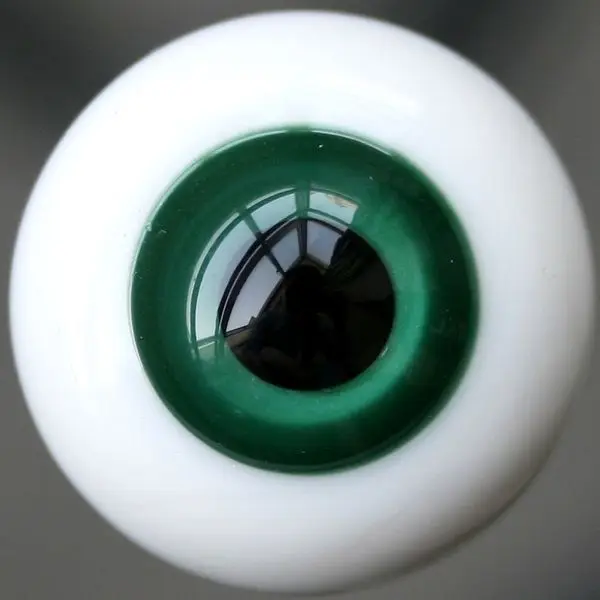 wamami Y18 14mm Dark Green Eyes For BJD Doll Dollfie Glass Eyes Outfit