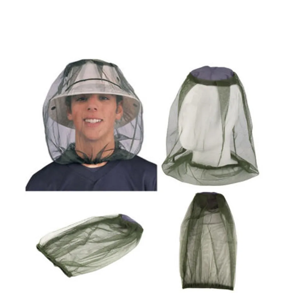 Открытый Professional Москит, жук, насекомое пчела сопротивление чистая сетчатая головка защита для лица Шляпа Кепка