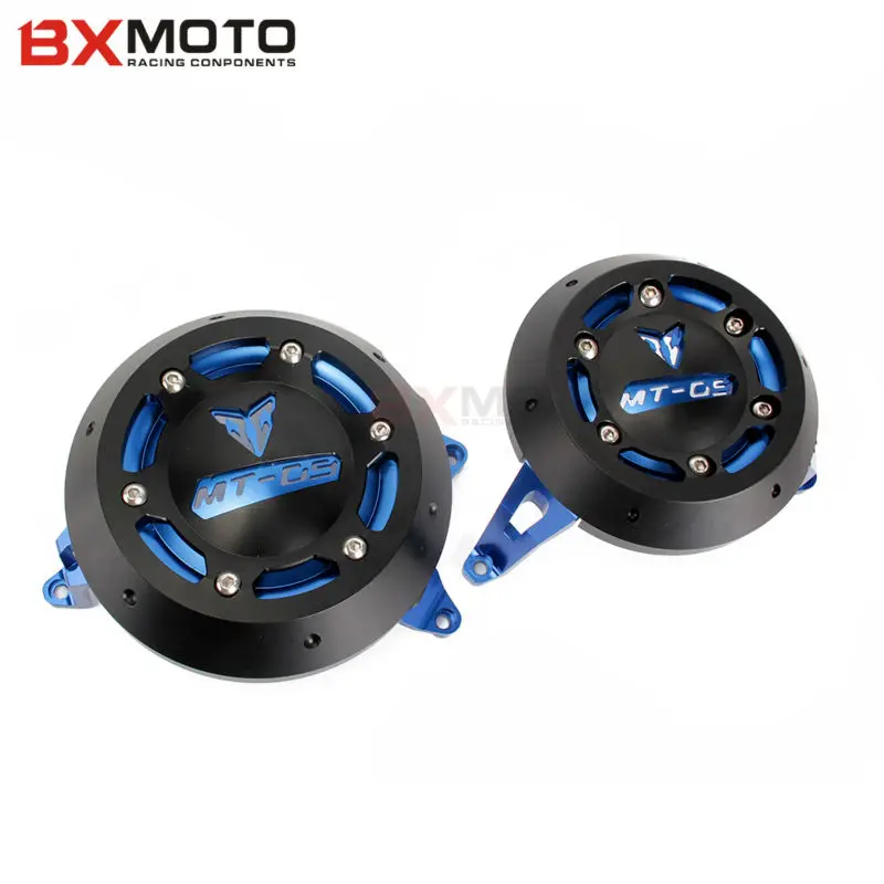 US $124.88 Motorcycle accessories motorbike Engine Cover CNC Red Engine Protective Cover Protector For YAMAHA MT09 MT09