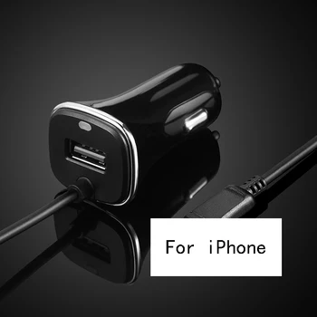 

Thbelieve Car Charger For IPhone 6 7 8 Plus Mobile Phone USB Car Charging For IOS 9 10 11 Auto Charge With Cables For Iphone 7 8