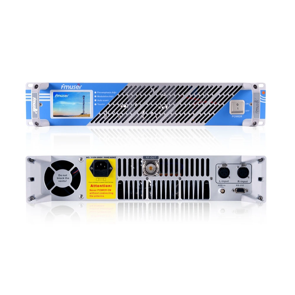 FMUSER FSN 1000A 1000 Вт 1 кВт FM передатчик радио вещание + двухполюсная антенна DV2