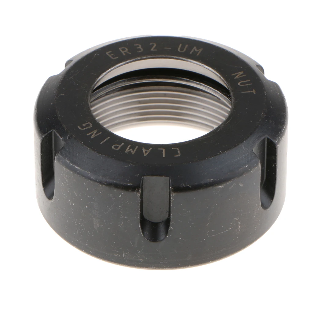 Sturdy ER32-UM Collet Clamping Hex Nuts For CNC Milling Chuck Holder Lathe