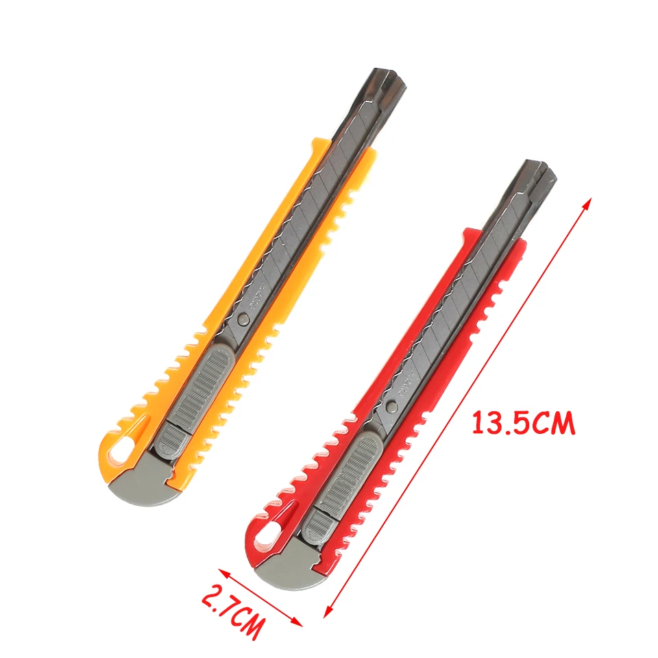 Высококачественный практичный стальной металлический нож и лопасти лезвия бумажный нож для художественной резки для детей подарок, школьные принадлежности