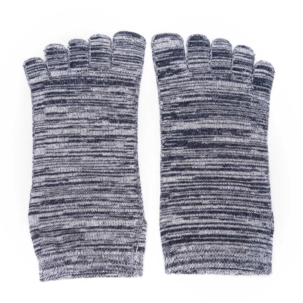 Мужские носки, пять пальцев, носки для мужчин, летние модные дышащие носки с пальцами, носки по щиколотку, 4 цвета - Цвет: as the picture