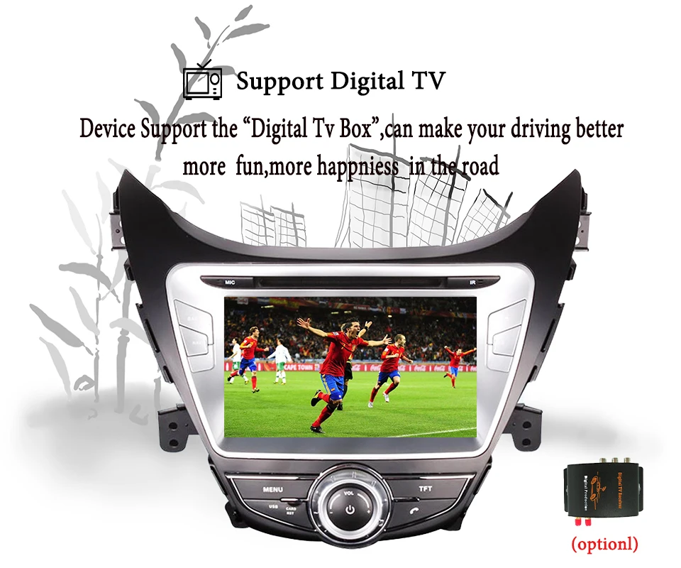 Flash Deal 8 core Android 9.0 4G Ram 64G Rom Autoradio car video dvd gps map music tape recorder 4G LTE For Hyundai Elantra Avante MD 2011+ 15